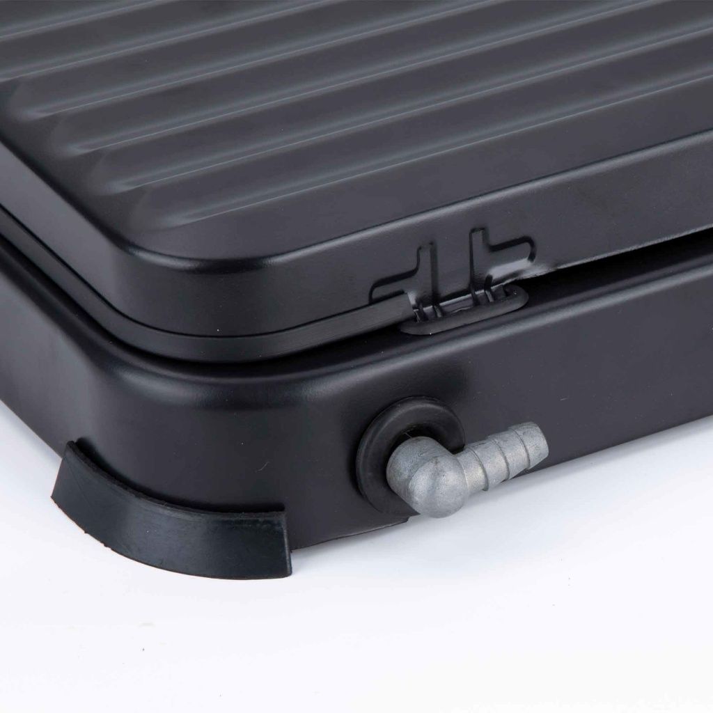 Hornillo de gas Jata JECG2702, Negro, 2 zonas