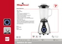 BATIDORA VASO MAGEFESA MGF4247 1000W 1,5L INOX V/C