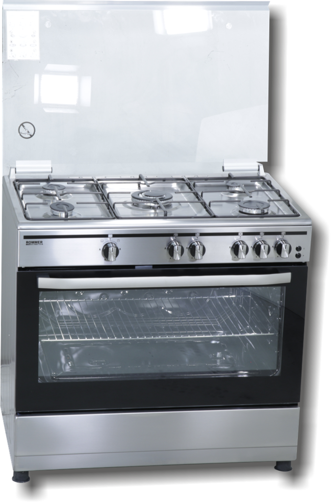 Cocina ROMMER INOX 5F