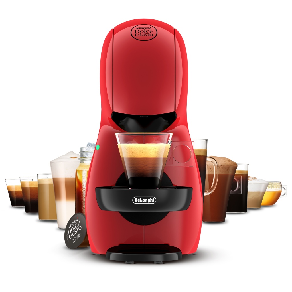 Cafetera de cápsulas DeLonghi EDG210.R. Rojo