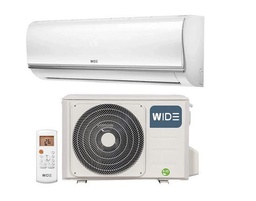 [PR/01116] Aire acondicionado split pared, Wide WDS12IUL3-R32, Split 1x1, 3000frig/h, 3250kcal/h,WiFi,Inverter, Bomba de calor, Blanco