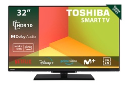 [PR/00782] TV TOSHIBA 32" 32WV3463DG HD SMART TV PEANA